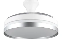 Reality Lindberg Takfläkt 100cm LED vit/titan stjärnljus* Takfläktar