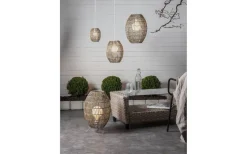 Golvlampor Utomhus<Star Trading Linde Golvlampskärm 46cm Beige, Utomhus