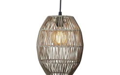 Star Trading Linde Lampskärm 30cm Beige, Utomhus* Taklampor Utomhus