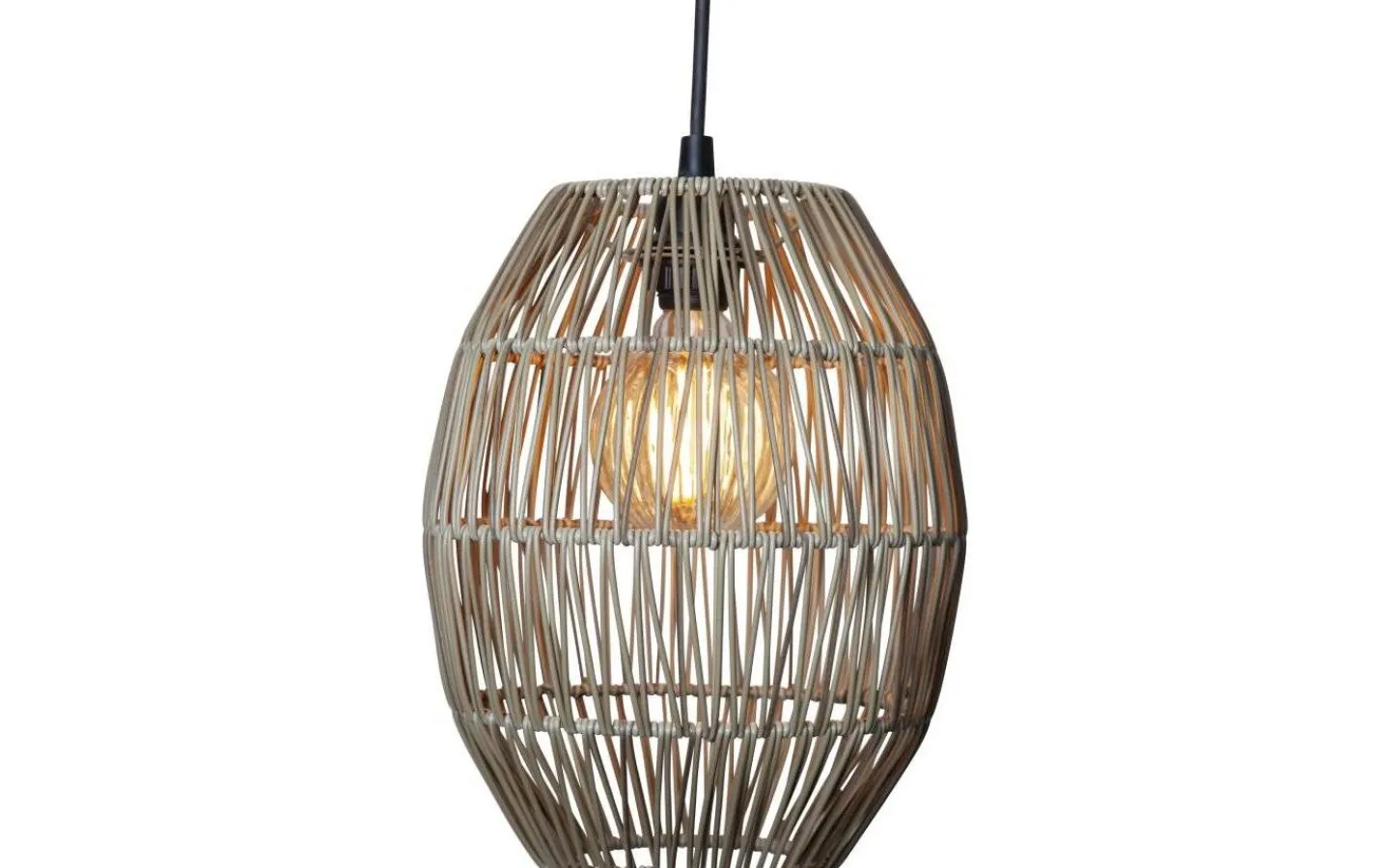 Star Trading Linde Lampskärm 30cm Beige, Utomhus* Taklampor Utomhus