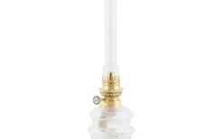 Karlskrona Lampfabrik Lindholmen - Klarglas / Mässing (utan reflektor)* Fotogenlampor