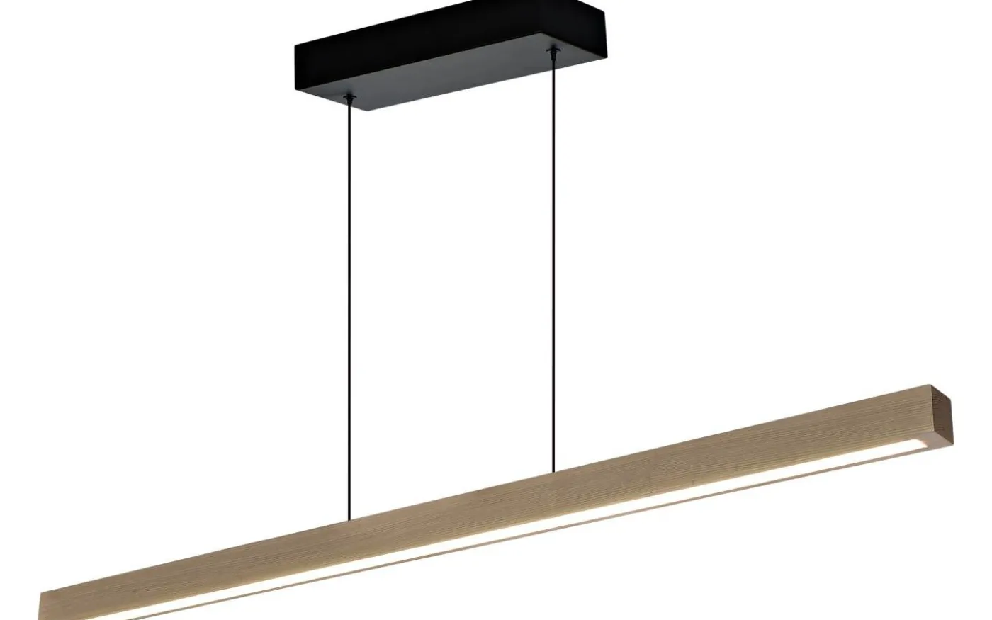 Linea Taklampa 100cm LED 22W 3000K Trä/Svart