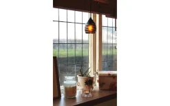 Linjär Fönsterlampa 9cm Svart