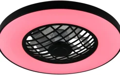 Linköping Takfläkt 59cm LED RGB svart