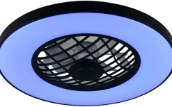 Linköping Takfläkt 59cm LED RGB svart