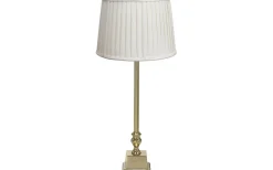Linné Bordslampa 66cm Mässing/Offwhite