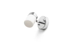 Rendl Linn I Vägglampa Krom/Opal IP44* Badrumslampor Vägg