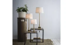 Linné Lampfot 36cm Guld
