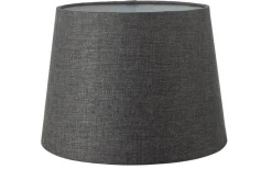 Oriva Linne Lampskärm Ø25cm Grå* Enfärgade Runda Lampskärmar