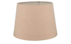 Enfärgade Runda Lampskärmar<Oriva Linne Lampskärm Ø25cm Rosa