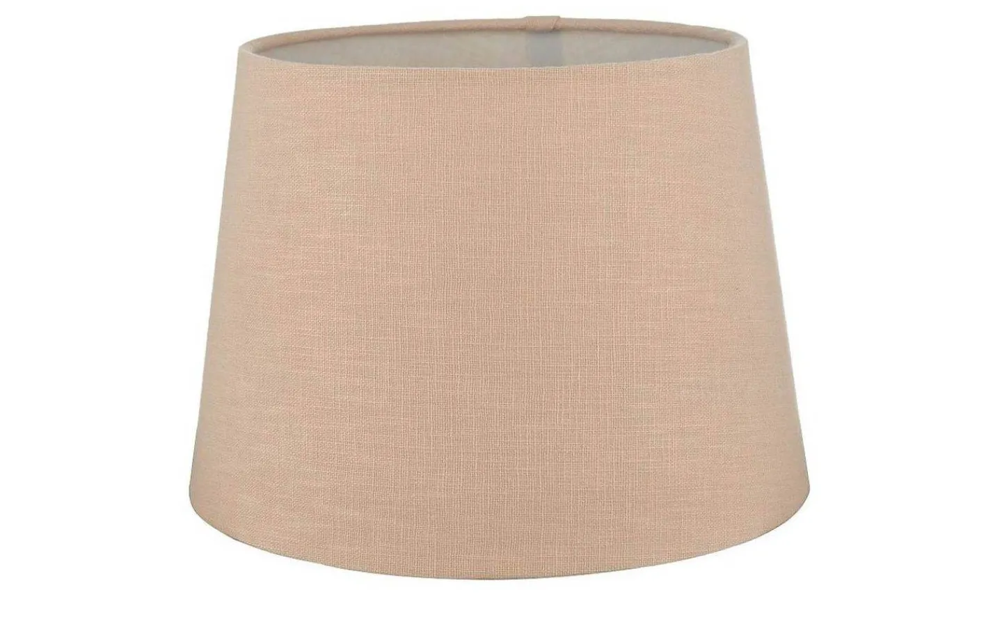 Enfärgade Runda Lampskärmar<Oriva Linne Lampskärm Ø25cm Rosa