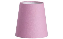 Enfärgade Runda Lampskärmar<Oriva Linne Lampskärm Ø14,5cm Rosa