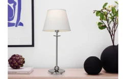 Enfärgade Runda Lampskärmar<Cottex Linne Lampskärm Ø20cm Vit