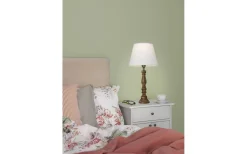 Enfärgade Runda Lampskärmar<Cottex Linne Lampskärm Ø20cm Vit