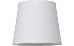 Enfärgade Runda Lampskärmar<Cottex Linne Lampskärm Ø20cm Vit