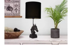 Linne Lampskärm Cylinder Ø25cm Svart