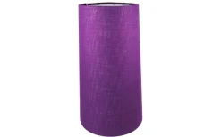 Oriva Linne Lampskärm Cylinder Ø16cm Lila* Cylinder Lampskärmar