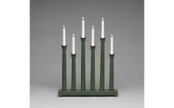 Konstsmide Linnea Adventsljusstake 6L 59cm Grön* Visa Alla Adventsljusstakar|Adventsljusstakar 31-60 Cm
