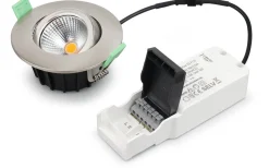 Infällda Spotlights Utomhus|230V Led Spotlights<Llitt Lisa 230V Spotlight 3000K 5,5W 3-pack Borstad Stål IP65