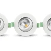 Llitt Lisa 230V Spotlight 3000K 5,5W 3-pack Vit IP65* Infällda Spotlights Utomhus|230V Led Spotlights