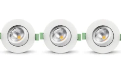 Llitt Lisa 230V Spotlight 3000K 5,5W 3-pack Vit IP65* Infällda Spotlights Utomhus|230V Led Spotlights