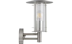 Vägglyktor<Eglo Lisio Fasadlykta Rostfritt Stål IP44