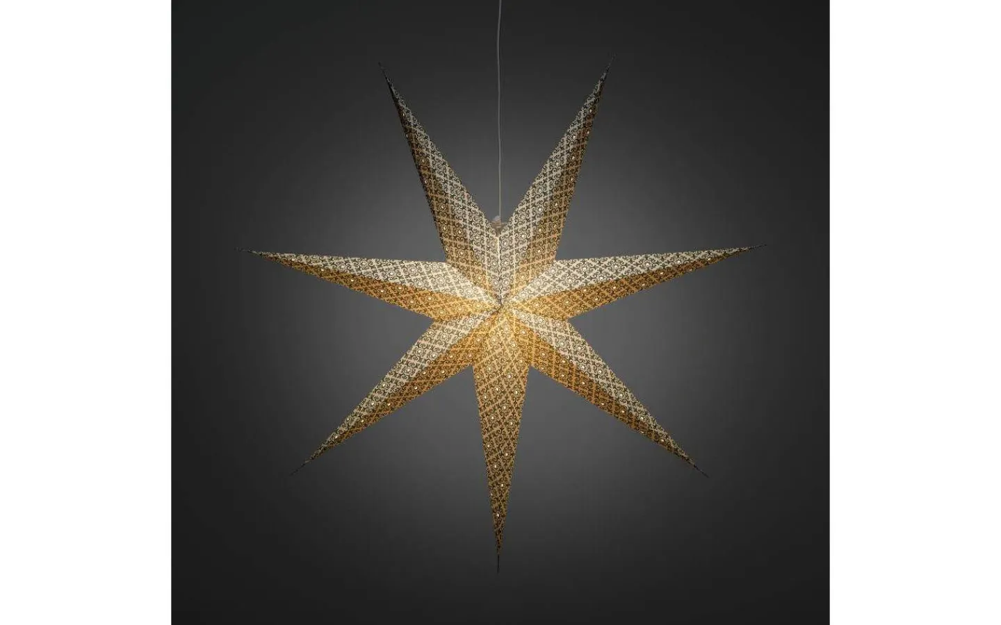 Konstsmide Liv Julstjärna 78cm Vit/Blå* Visa Alla Julstjärnor|Julstjärnor Med Sladd