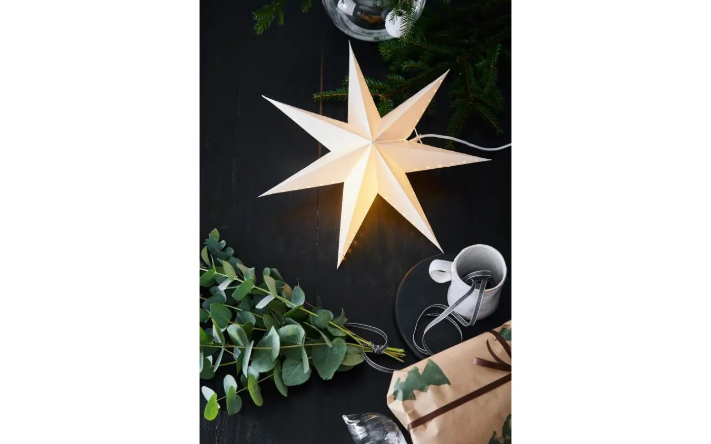 Visa Alla Julstjärnor|Julstjärnor Med Sladd<Markslojd Lively Stjärna 45cm Vit