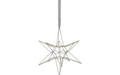 Star Trading Lizzy Julstjärna 3D 47cm Silver* Visa Alla Julstjärnor|Julstjärnor Med Sladd