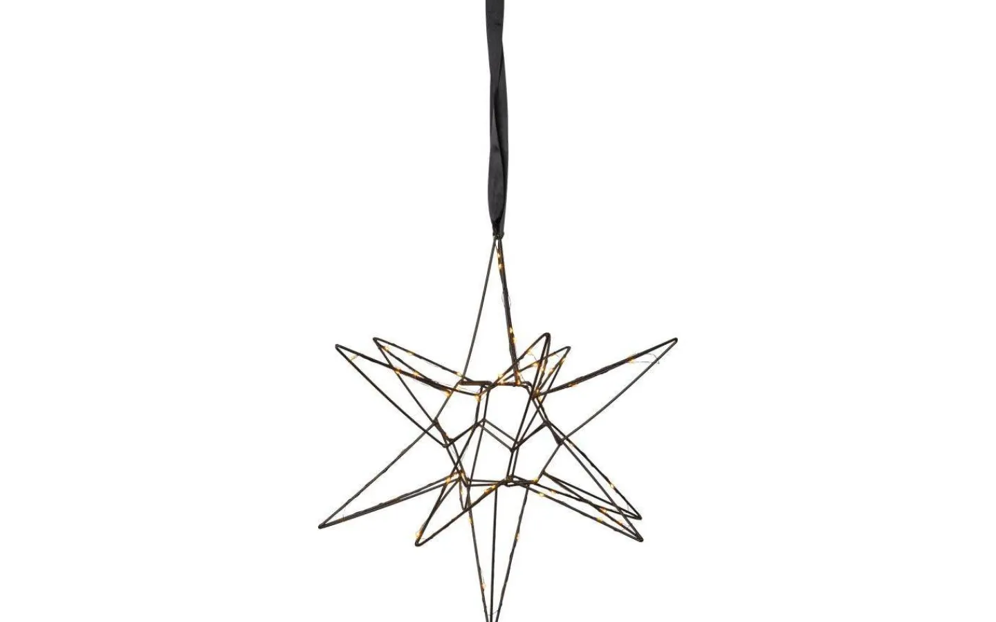 Visa Alla Julstjärnor|Julstjärnor Med Sladd<Star Trading Lizzy Julstjärna 3D 47cm Svart