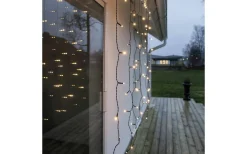 Ljusgardin Crispy Ice White 1,3x1,3m 80LED IP44