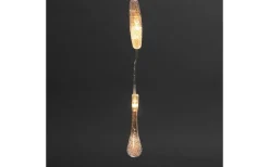 Ljusgardin Drops 140x120cm Amber IP44