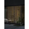 Konstsmide Ljusgardin Drops 2x2m Varmvit IP44* Julpynt Utomhus