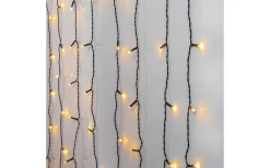 Ljusgardin Golden Warm White 1,3x2m 120LED IP44