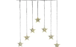 Julpynt Utomhus<Konstsmide Ljusgardin Med Stjärnor 76cm Varmvit IP44