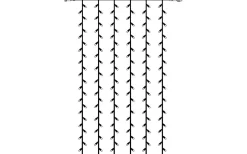 System 24 Startrading<Star Trading Ljusgardin System 24 EXTRA 1x2m 2400K LED IP44