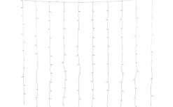 Konstsmide Ljusgardin 140x120cm Amber Inomhus* Ljusgardiner Och Istappsslingor|Partyslingor Inomhus 230V