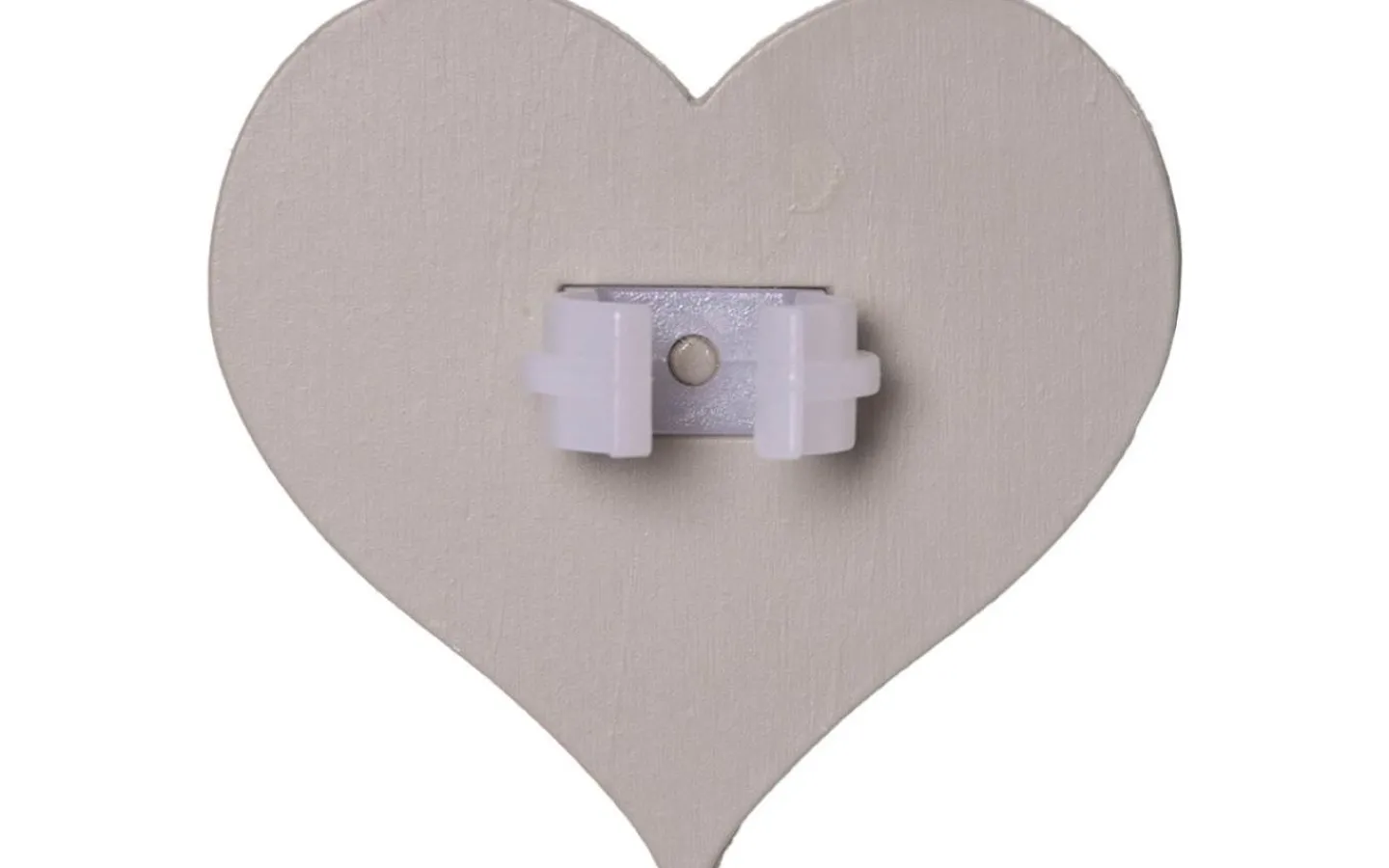 Tillbehör Till Adventsljusstakar<Star Trading Ljusmanschett Hjärta Beige 2-pack