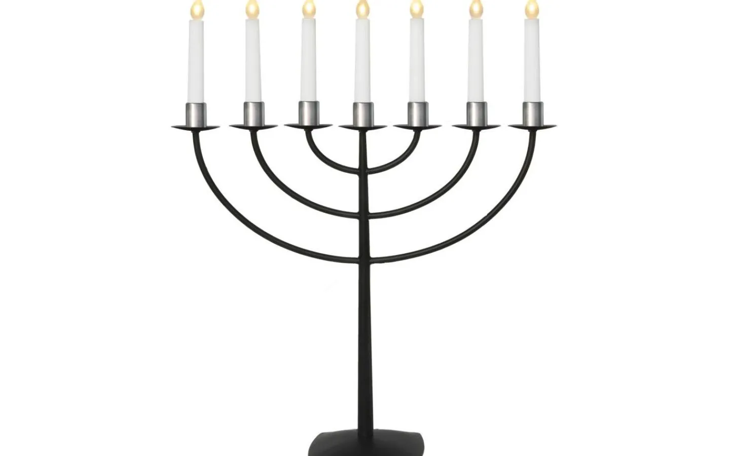 Star Trading Ljusmanschett Metallhylsa Borstad Stål 7-pack* Tillbehör Till Adventsljusstakar