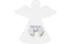 Ljusmanschett Ängel Vit 2-pack