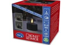 Konstsmide Ljusmarschall Svart IP44* Blockljus Utomhus|Blockljus Utomhus