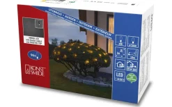 Ljusnät<Konstsmide Ljusnät 3x3m Frostad Amber IP44