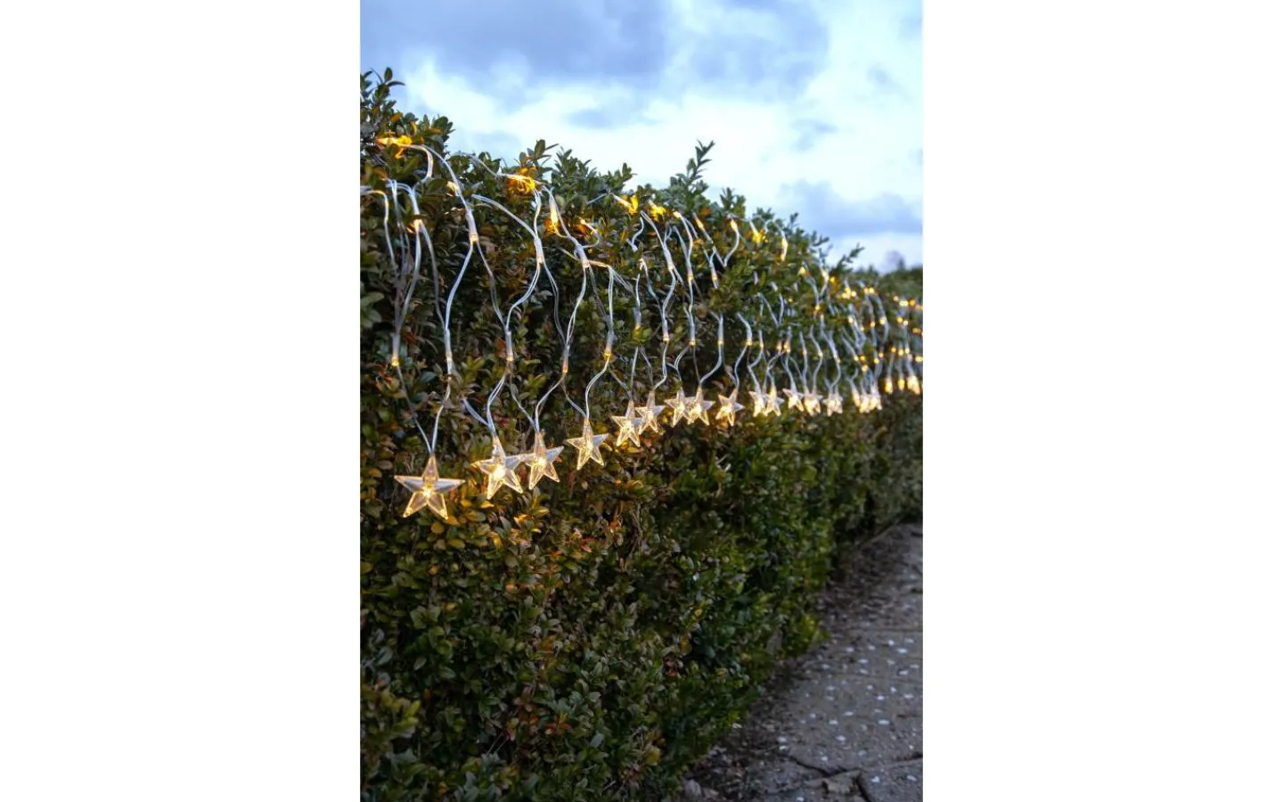 Star Trading Ljusnät StarNet Varmvit 4,8x0,4m 160LED IP44* Ljusnät