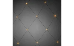 Ljusnät 1x1m Amber IP44