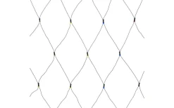 Ljusnät<Konstsmide Ljusnät 1x1m Frost Multifärg IP44