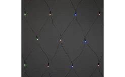 Ljusnät<Konstsmide Ljusnät 1x1m Frost Multifärg IP44