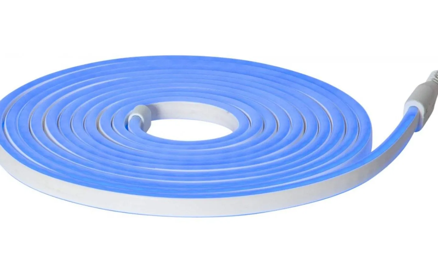 Star Trading Ljusslang FlatNeon Blå 12W 5m IP44* Utomhusdekorationer|230V Led Neonslang