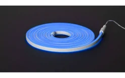 Star Trading Ljusslang FlatNeon Blå 12W 5m IP44* Utomhusdekorationer|230V Led Neonslang