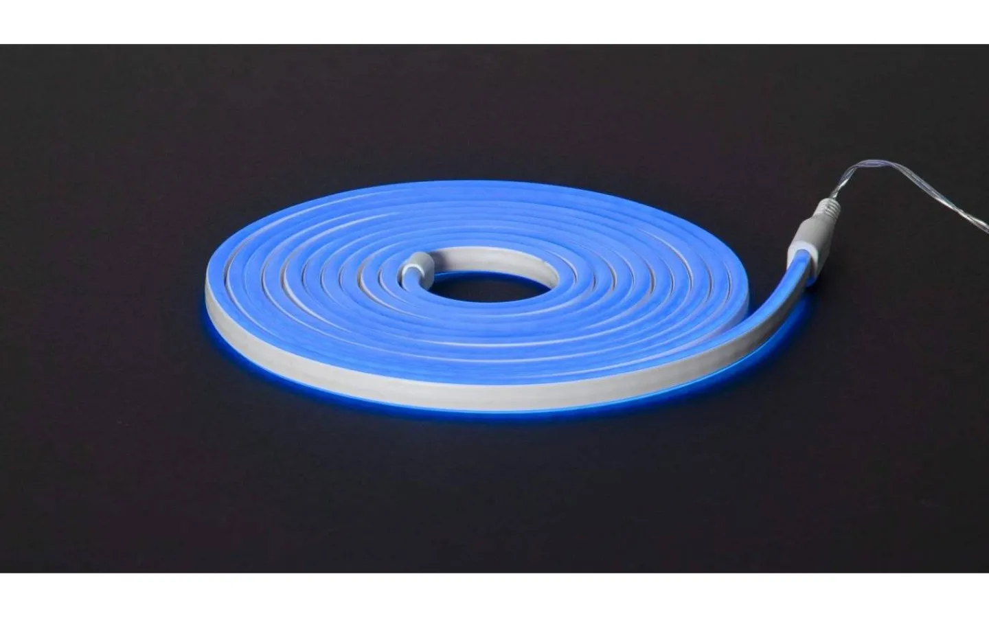 Star Trading Ljusslang FlatNeon Blå 12W 5m IP44* Utomhusdekorationer|230V Led Neonslang
