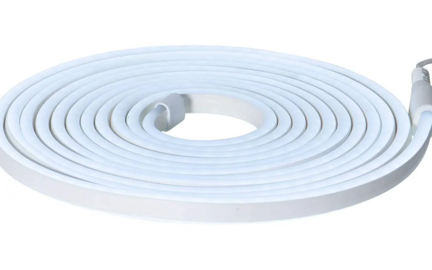 Utomhusdekorationer|230V Led Neonslang<Star Trading Ljusslang FlatNeon Kallvit 12W 5m IP44